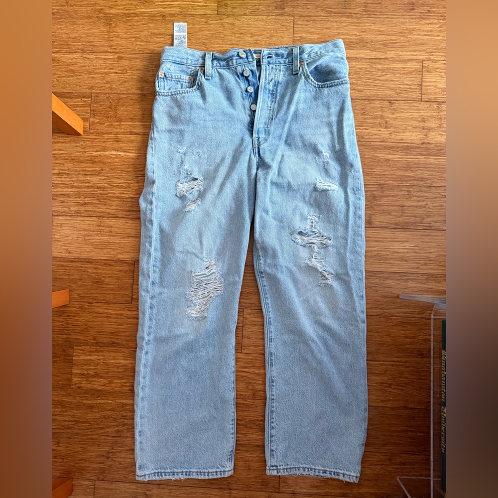 Levi’s Ribcage Straight Ankle 29